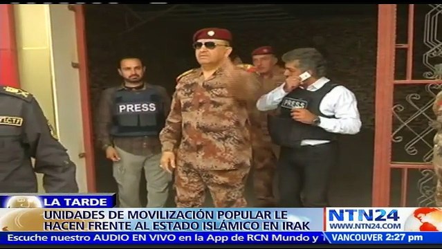 Milicias chiitas apoyan en continuidad de la ofensiva final en toma de Mosul contra ISIS