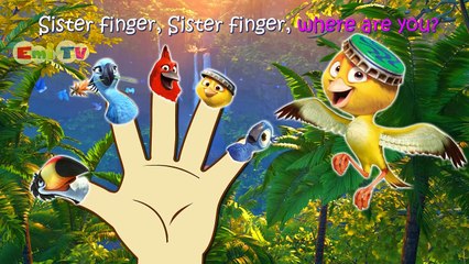 Rio 2 Finger Family Nursery Rhymes Lyrics