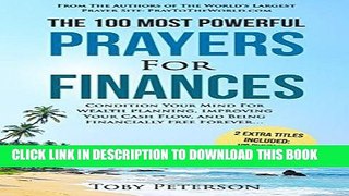 [Free Read] Prayer | The 100 Most Powerful Prayers for Finances | 2 Amazing Bonus Books to Pray