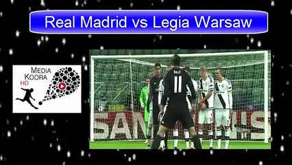 ليجيا وارسو  3 : 3 ريال مدريد