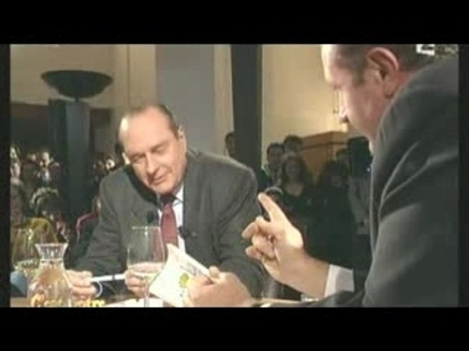 Jacques Chirac Humour cinglant 1996