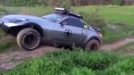 Adam 350Z İle Rally Yapıyor Yok Artık!