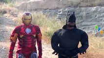Hulk Vs Batman And Ironman Real Life Superhero Fight Battle - SuperHero Death Match Fight