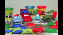 Cars 2 Play-Doh Set Mold a Car Build Play Doh Toy DisneyCarToys Mater Lightning McQueen