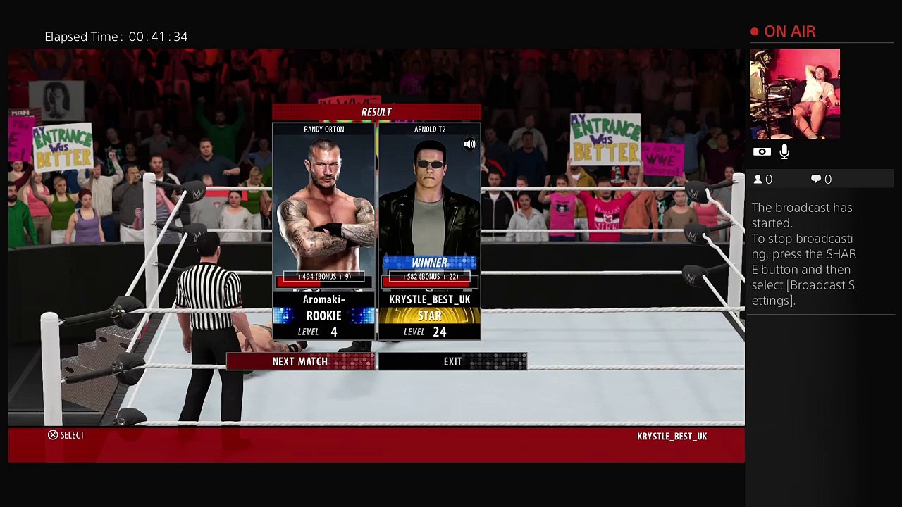Wwf 16 live on ps4 pro 4k (42)