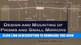 Ebook Design and Mounting of Prisms and Small Mirrors in Optical Instruments (SPIE Tutorial Texts