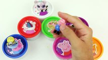 Peppa Pig Cans Play Doh Surprise Eggs doug toys disney frozen Egg