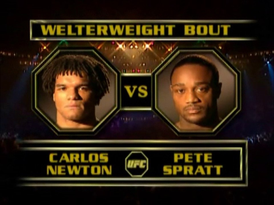 Carlos Newton vs Pete Spratt - UFC 40 (11/22/02)