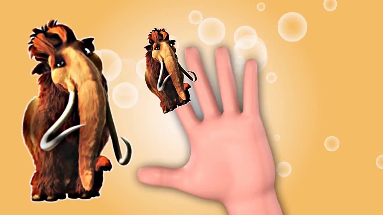 Ice Age Finger Family Song and Nursery Rhymes for Children