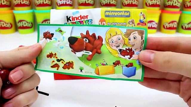 Kinder Minyonlar Serisi Sürpriz Yumurta Açma, Minyonlar Oyuncakları
