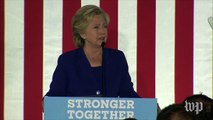 Clinton offers condolences to slain Iowa officers