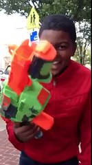 nerf robbery fail