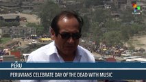 Peruvians Celebrate Day of The Dead with Music