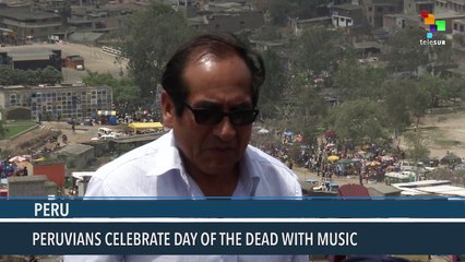 Peruvians Celebrate Day of The Dead with Music