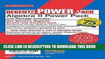 [New] Ebook Algebra II Power Pack (Regents Power Packs) Free Read