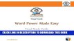 [New] Ebook Word Power Made Easy: Visual Study Guide - Part 3 of 4 (Visual Vocab) Free Online