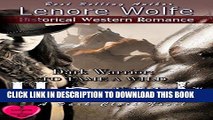 Ebook Historical Indian Western Romance, Dark Warrior: To Tame a Wild Hawk (Alpha Male Romance):