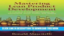 [FREE] EBOOK Mastering Lean Product Development: A Practical, Event-Driven Process for Maximizing