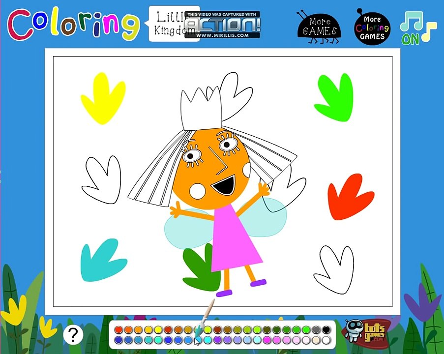 Princess Holly Coloring – Best Ben & Hollys Little Kingdom Games For Girls And Kids