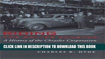 [READ] EBOOK Riding the Roller Coaster: A History of the Chrysler Corporation (Great Lakes Books