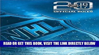 [READ] EBOOK 2016â€“2017 Official Rules of the NHL ONLINE COLLECTION