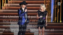 Brad Paisley, Carrie Underwood poke fun at Donald Trump at CMAs 2016