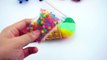 Play Doh How To Make a Waffle Cone with Rainbow Ice Cream ep4