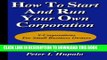 Best Seller How To Start And Run Your Own Corporation: S-Corporations For Small Business Owners