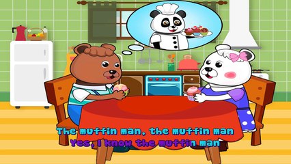 The Muffin Man Lyrics | Nursery Rhymes | Top Songs for Kids [Ultra 4K Music Video]