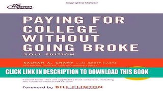 [READ] EBOOK Paying for College Without Going Broke, 2011 Edition (College Admissions Guides) BEST