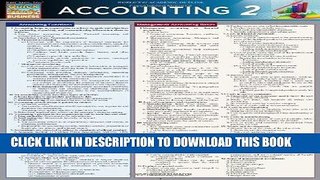 Ebook Accounting 2 (Quick Study: Business) Free Read
