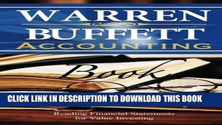 Best Seller Warren Buffett Accounting Book: Reading Financial Statements for Value Investing Free