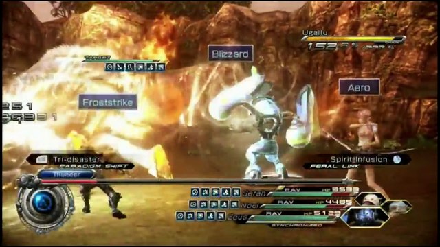 FINAL FANTASY 13-2 (HD) SEXY SERAH BEACHWEAR (67G) YASCHAS BOSSES - UGALLU AND GORYGRA
