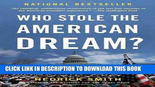 Best Seller Who Stole the American Dream? Free Read