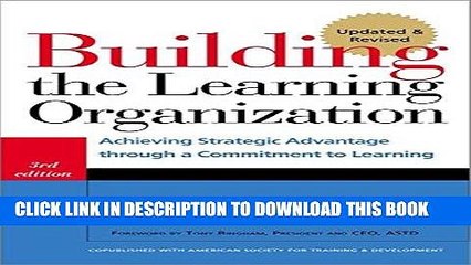 Ebook Building the Learning Organization: Achieving Strategic Advantage through a Commitment to