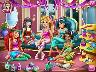 Download Video: ►❤✿♛✿❤◄Disney Princesses Pyjama Party ►❤✿♛✿❤◄ Princess Gameplay ►❤✿♛✿❤◄