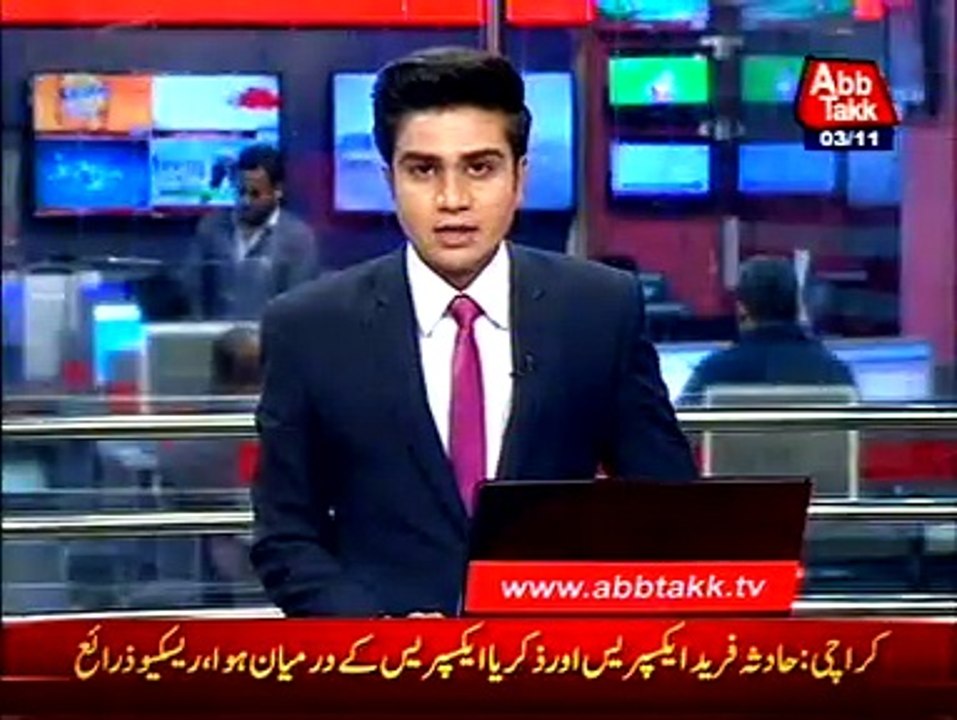 Five killed, over 20 injured as two passenger trains collide in Karachi