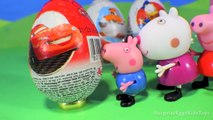 Peppa Pig Huevos sorpresa kinder juguetes Peppa Pig English Episodes toys Kinder Surprise Eggs