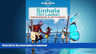 READ ONLINE Lonely Planet Sinhala (Sri Lanka) Phrasebook   Dictionary (Lonely Planet Phrasebook