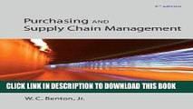 [FREE] EBOOK Purchasing and Supply Chain Management (McGraw-Hill/Irwin Series in Operations and