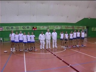ITALY - FRANCE   Final 1st European Indoor National "under 18 women"  2016