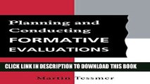 [PDF] Planning and Conducting Formative Evaluations (Teaching in Higher Education S) Full Online