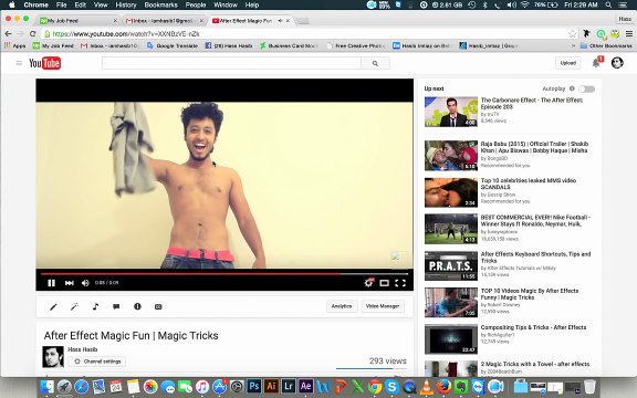 After Effect Magic Fun Tutorial - Magic Tricks tutorial - after effects funny tricks