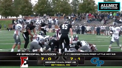 Download Video: Previewing No. 9 Episcopal at No. 11 Georgetown Prep football