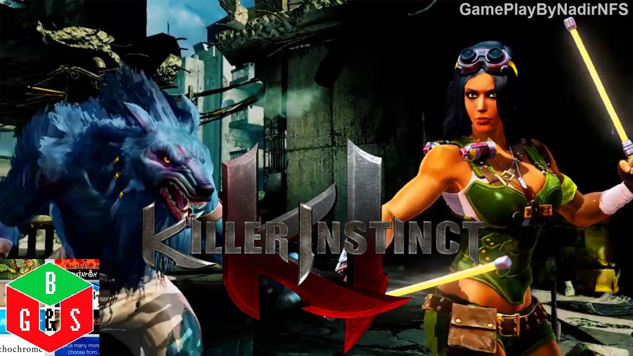 KILLER INSTINCT - Sabrewulf VS Orchid Gameplay Xbox One