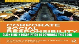 [PDF] Corporate Social Responsibility: Readings and Cases in a Global Context [Online Books]