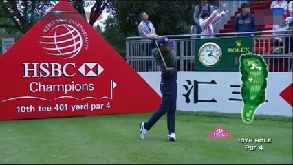 世界ゴルフ選手権　ＨＳＢＣ　チャンピオンズ　二日目