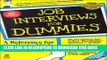 [PDF] Job Interviews for Dummies/Job Hunting for Dummies [Online Books]