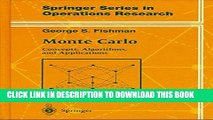 [PDF] Monte Carlo: Concepts, Algorithms, and Applications (Springer Series in Operations Research