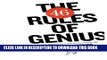 [READ] EBOOK The 46 Rules of Genius: An Innovator s Guide to Creativity (Voices That Matter) BEST